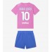 Billige AC Milan Rafael Leao #10 Børnetøj Tredjetrøje til baby 2023-24 Kortærmet (+ korte bukser)